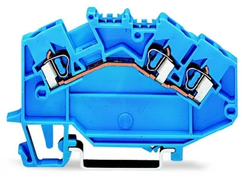 WAGO Borne de connexion 780-651, 0,08-2,5 mm² (bleue)