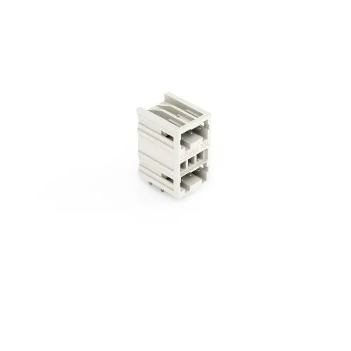 Barrette double rangée traversante WAGO 734-403
