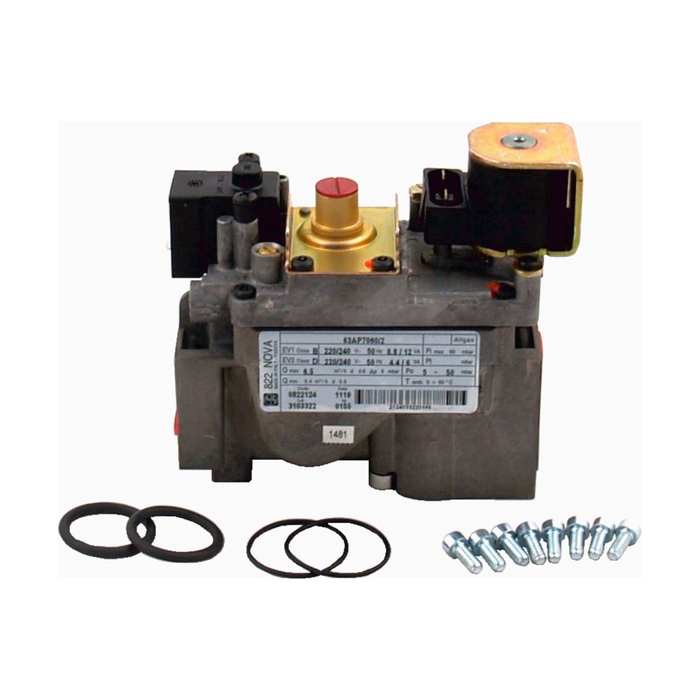 Vanne gaz combinée Wolf pour NG-2/3E-10-35, 8902449