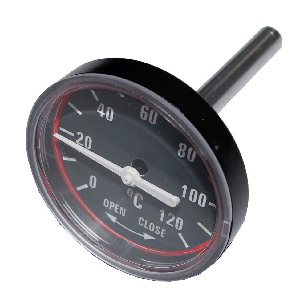 Thermomètre long WOLF, plage d'affichage 20-120 °C, rouge, référence 2484994
