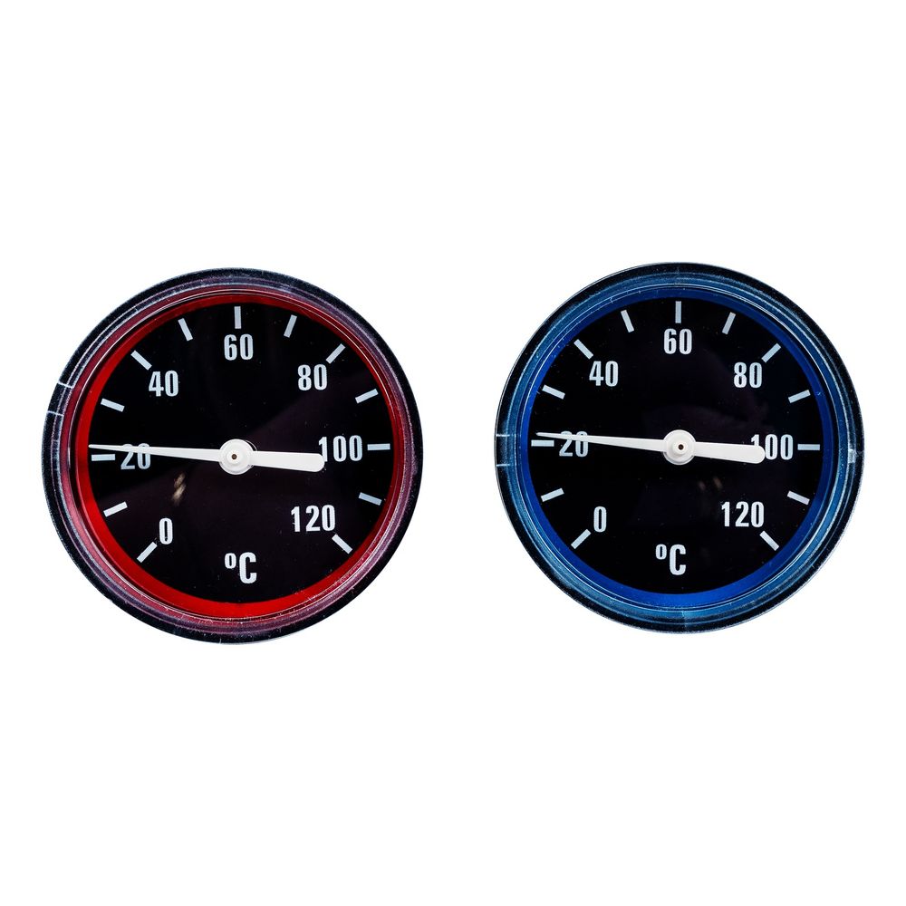 Kit de thermomètres Wolf DN 40/50 pour groupes de tuyauterie