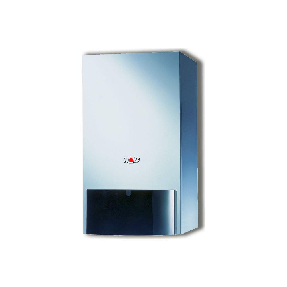 Chaudière à condensation gaz Wolf CGU-2K-24, 24 kW, 230 V, avec pompe à haut rendement, gaz naturel E