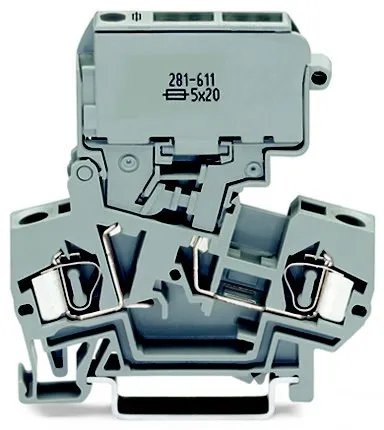 WAGO GmbH & Co. KG Borne de sécurité 2 conducteurs 281-811