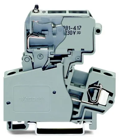 WAGO GmbH & Co. KG Borne de sécurité 2 conducteurs 281-623/281-418