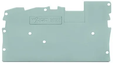 Plaque de finition WAGO 2022-1391