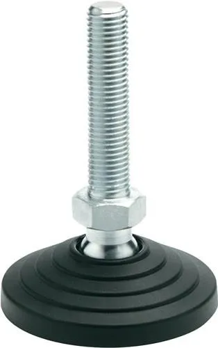 Pied articulé en plastique Ganter GN 344 d1 80 mm, d2 M12 mm, l1 98 mm, l3 24 mm