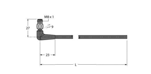 Turck Câble de raccordement PSWH4M-20/TFG
