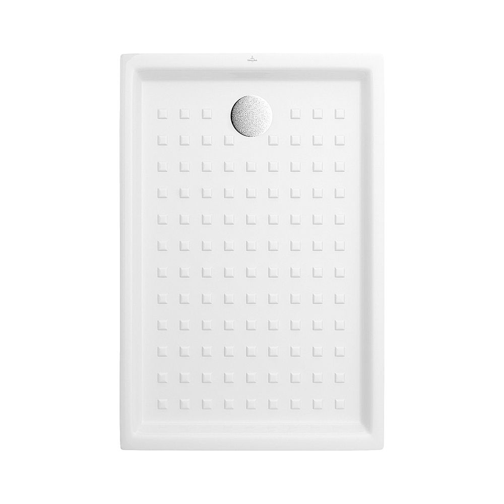 Bac à douche Villeroy & Boch O.novo 1200x800x60 mm rectangulaire blanc alpin