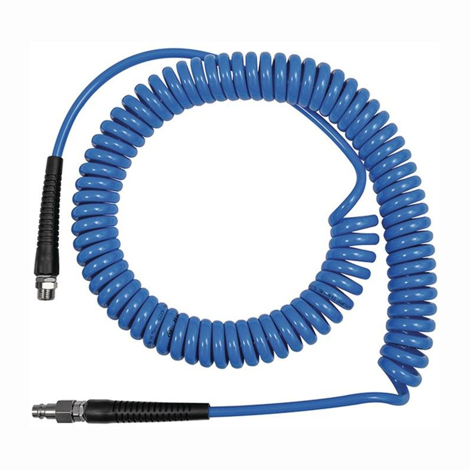 Raccord spiralé Riegler flexible anti-pli PU G 3/8 Ø 12 x 8 longueur 6 m - 158165