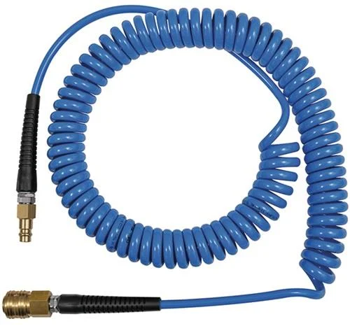 Kit de flexible spiralé ID 8 mm AD 12 mm L.6 m Raccord DN 7,2 Rl. RIEGLER