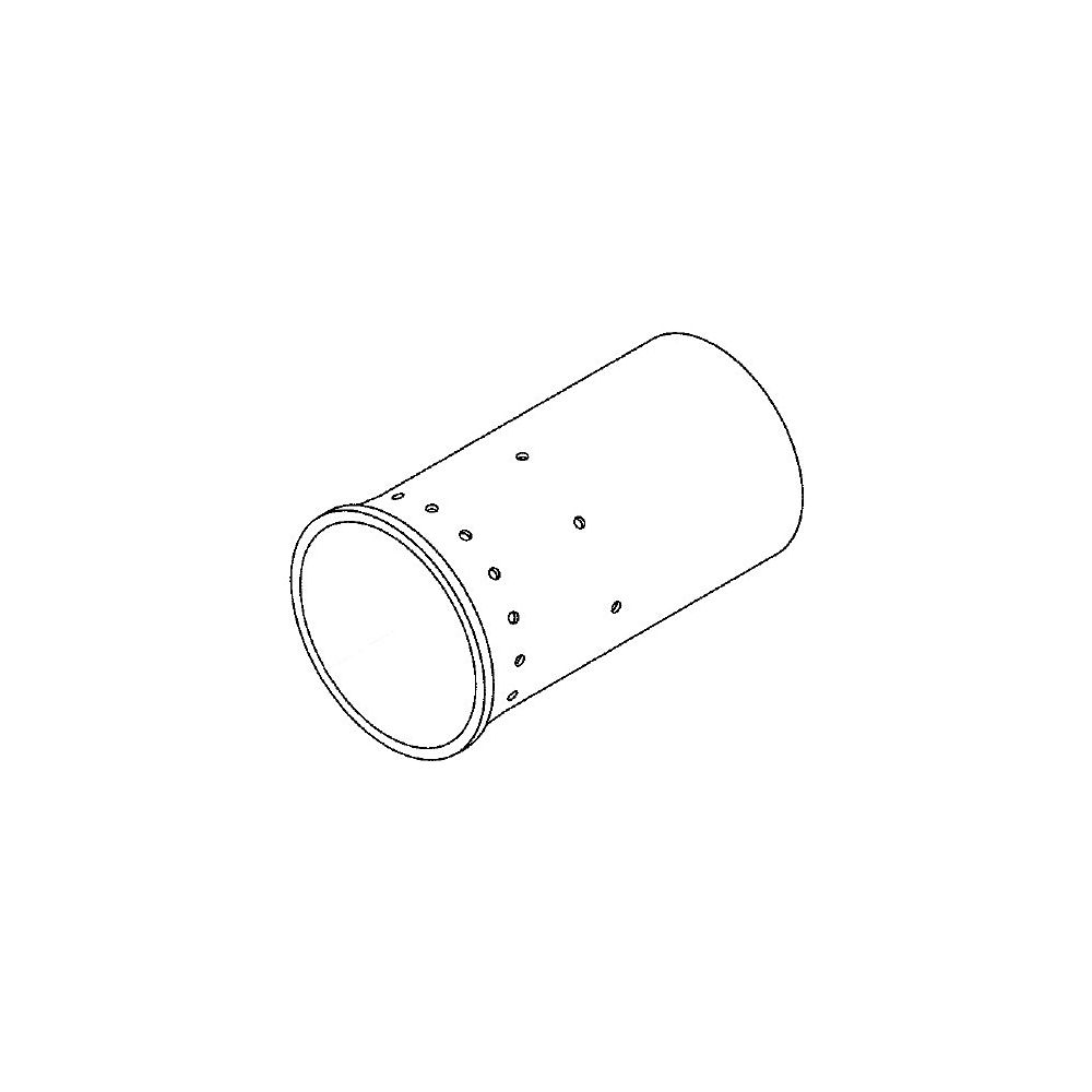 Tube de brûleur Bosch D 96 mm, longueur 257,5 mm, 5,5/4,9/4,9-12 mm, 63030732