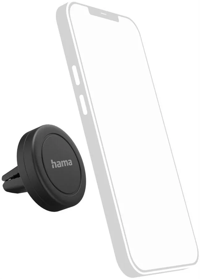 Support magnétique pour voiture Hama noir