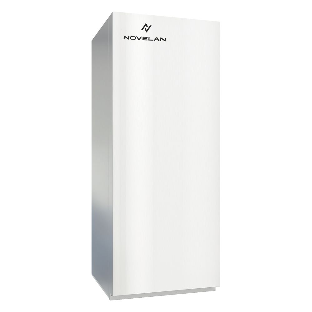 Pompe à chaleur eau glycolée/eau Novelan SICV 9.2H3, 1,77kW à 8,65kW à B0/W35, R407C, 400V, chauffage, intérieur, régulation par fréquence, Compact
