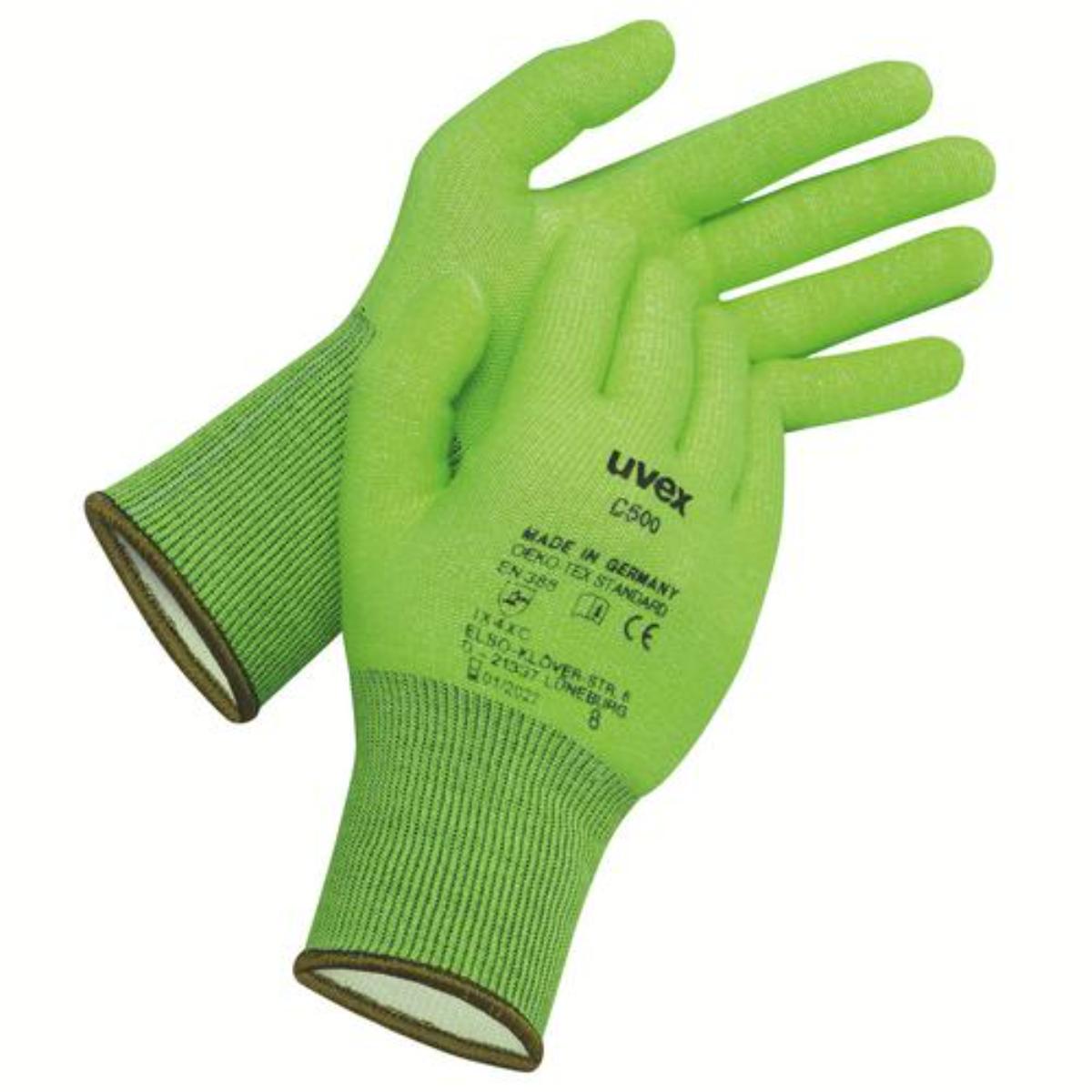 Gant de protection anti-coupure uvex C500 HPPE