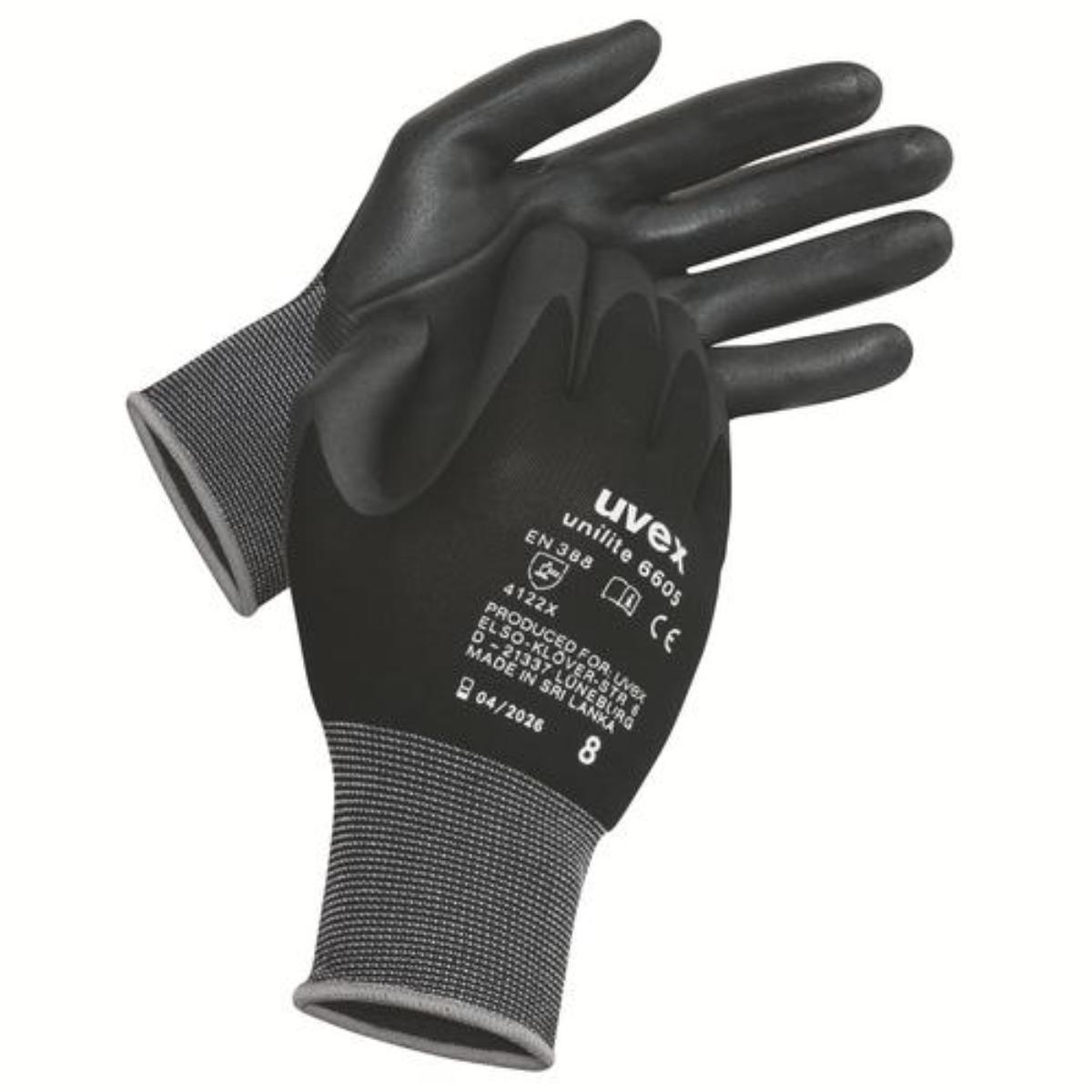 uvex unilite 6605 Gant de montage