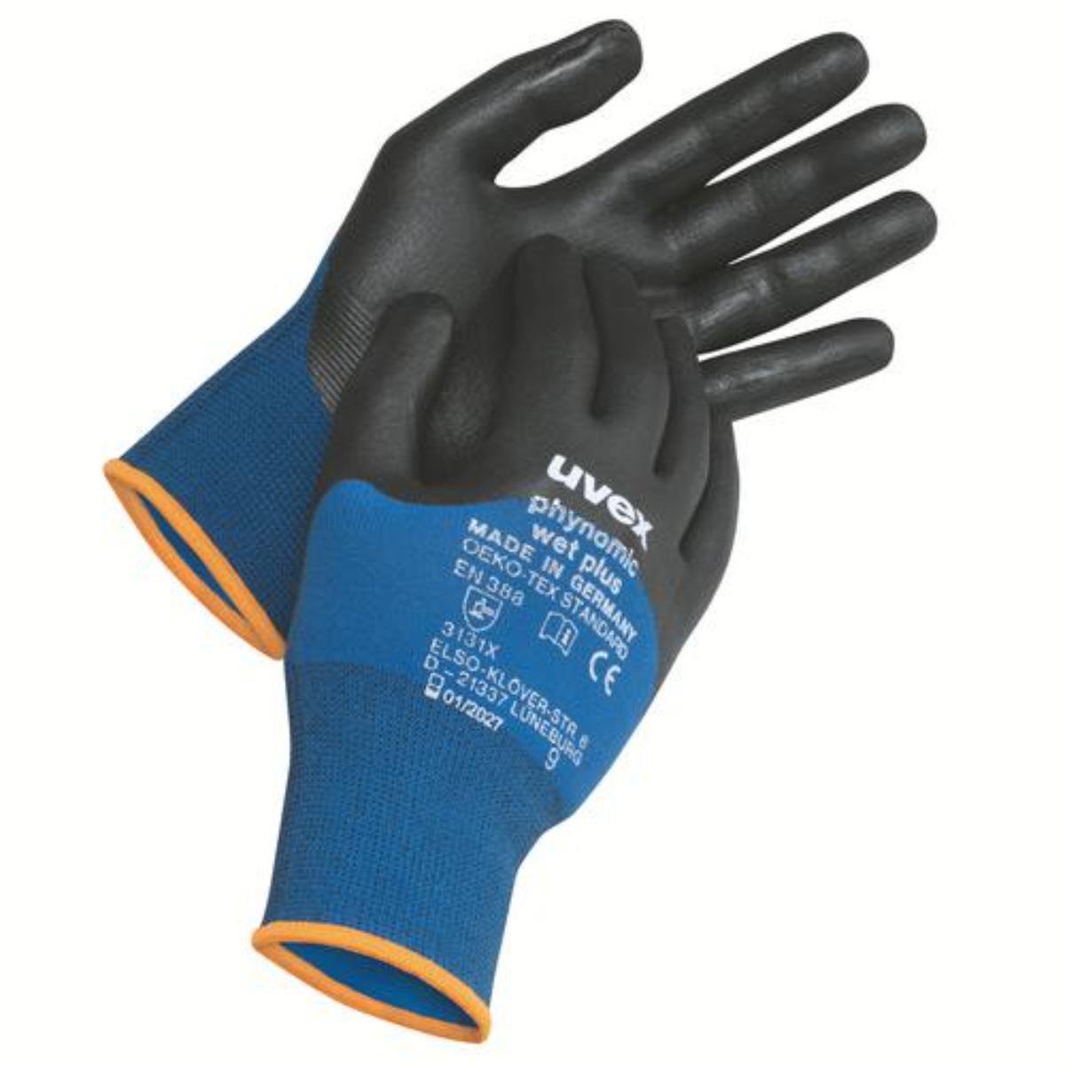 uvex Gant de montage phynomic WET PLUS