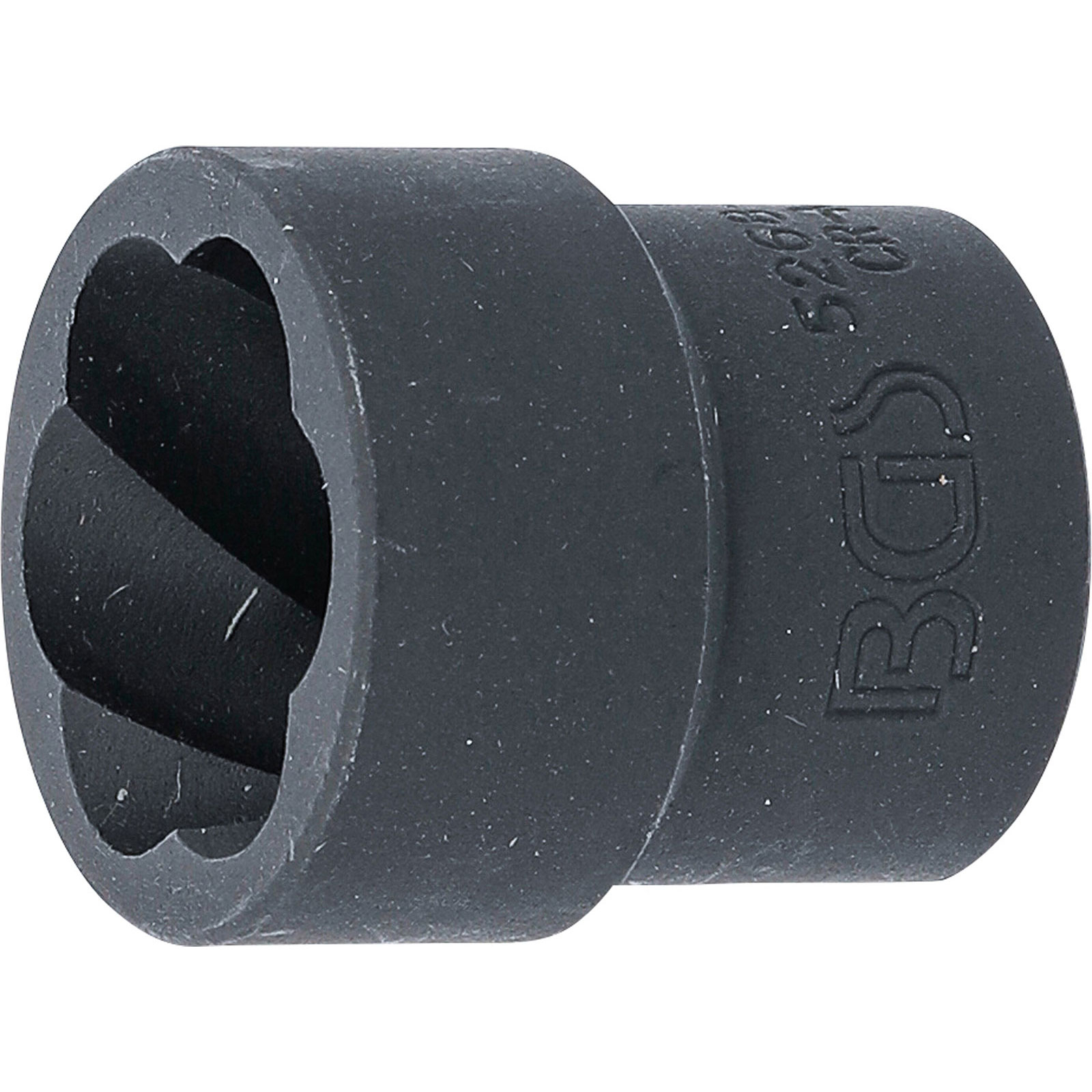 BGS Clé à douille à profil spiral / Extracteur de vis Emmanchement carré intérieur 12,5 mm (1/2") SW 22 mm - 5268-22