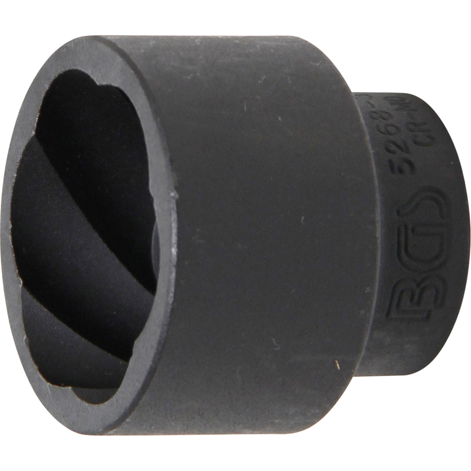 BGS - Douille à profil spiralé / Extracteur de vis pour entraînement carré femelle 12,5 mm (1/2") - SW 32 mm - Réf. 5268-32