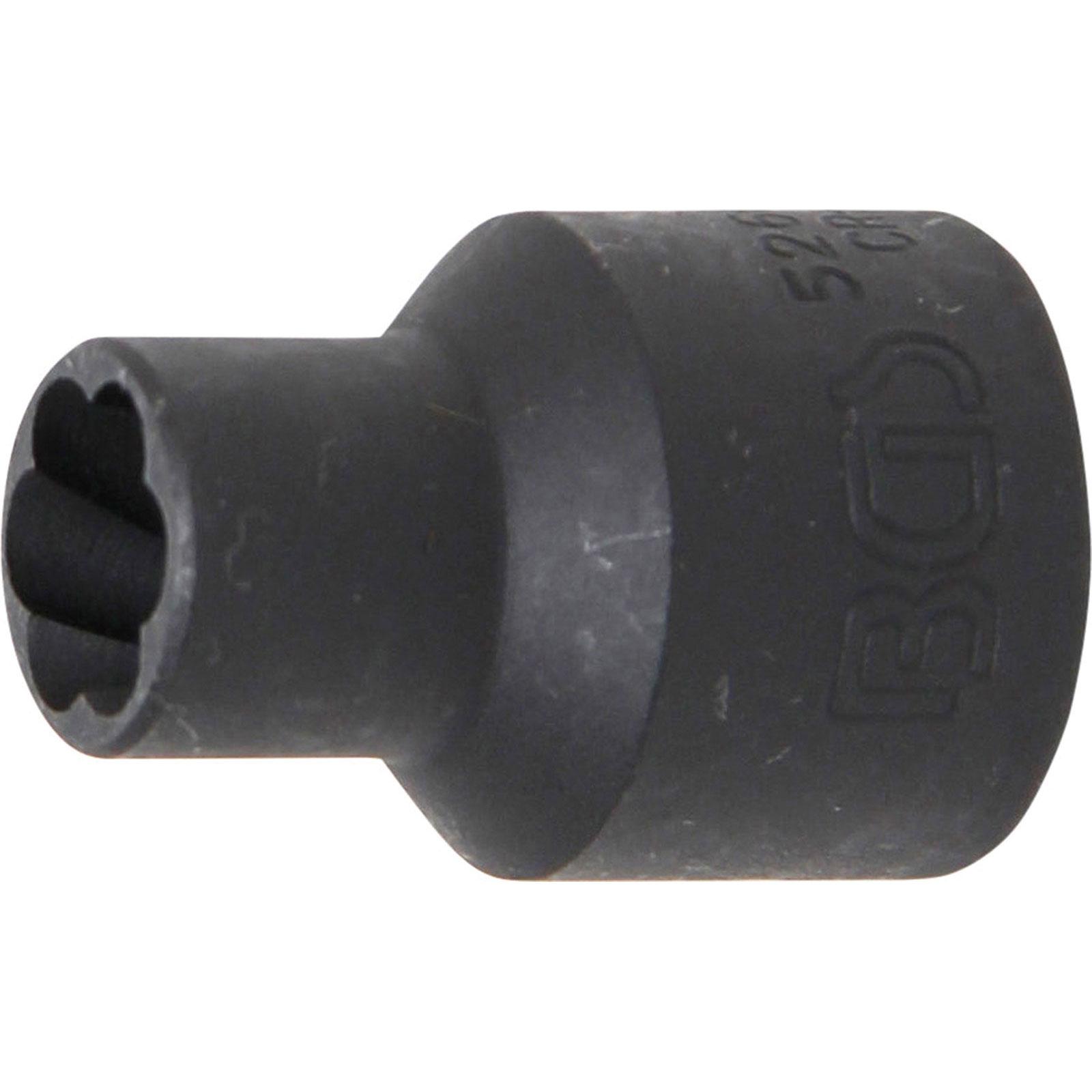 BGS Insert pour clé à cliquet Spiral-Profil / Extracteur de vis Emmanchement carré intérieur 12,5 mm (1/2") SW 10 mm - 5266-10
