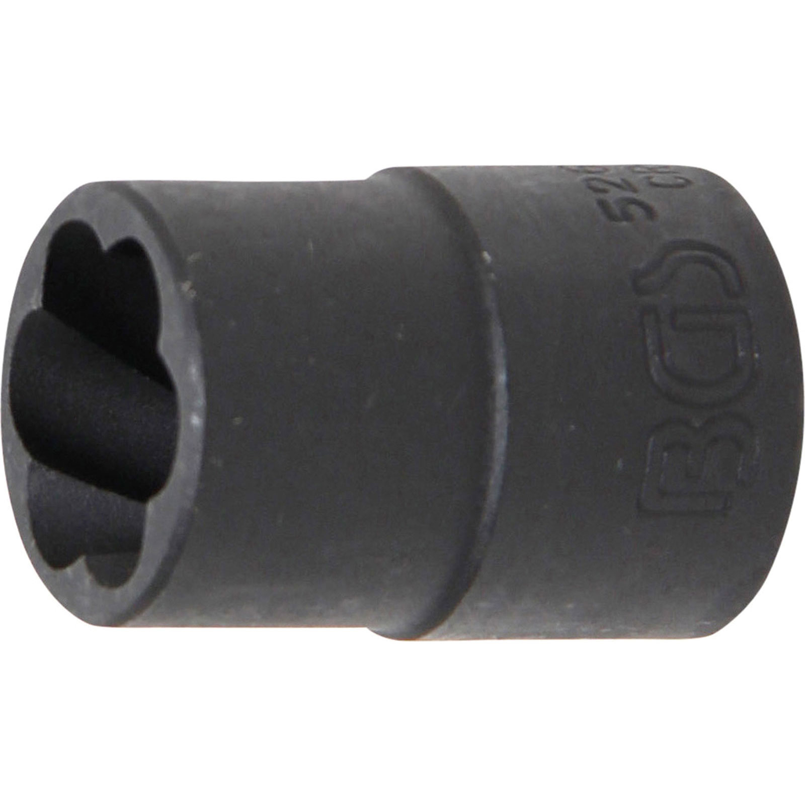 BGS Insert pour clé à cliquet Spiral-Profil / Extracteur de vis Emmanchement carré intérieur 12,5 mm (1/2") SW 15 mm - 5266-15