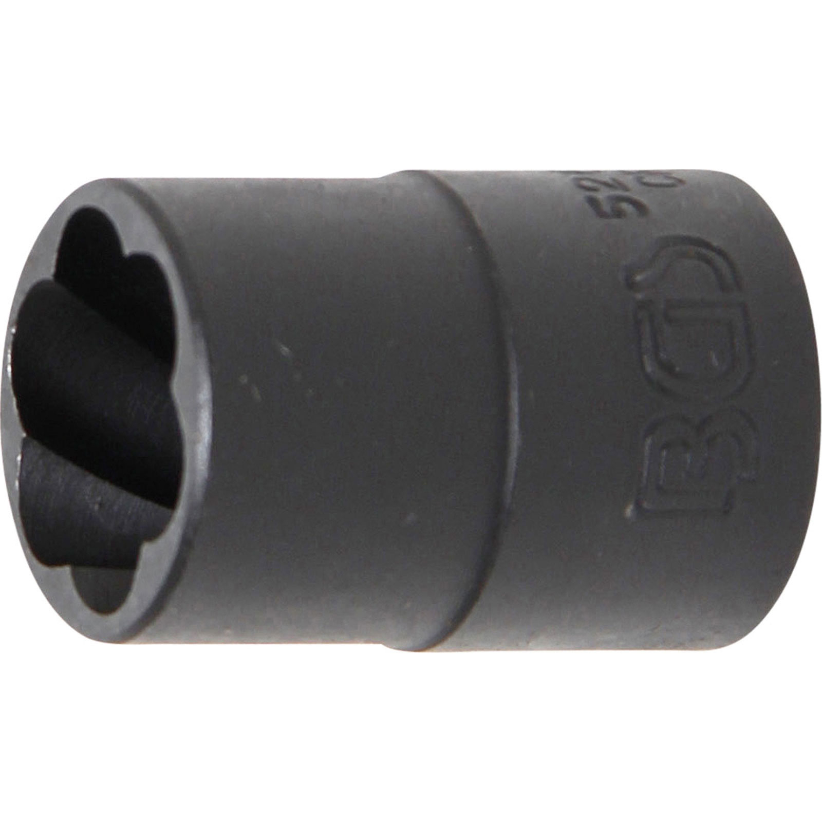BGS Emporte-pièce à profil hélicoïdal / Extracteur de vis pour douille à entraînement carré femelle 12,5 mm (1/2") SW 16 mm - 5266-16