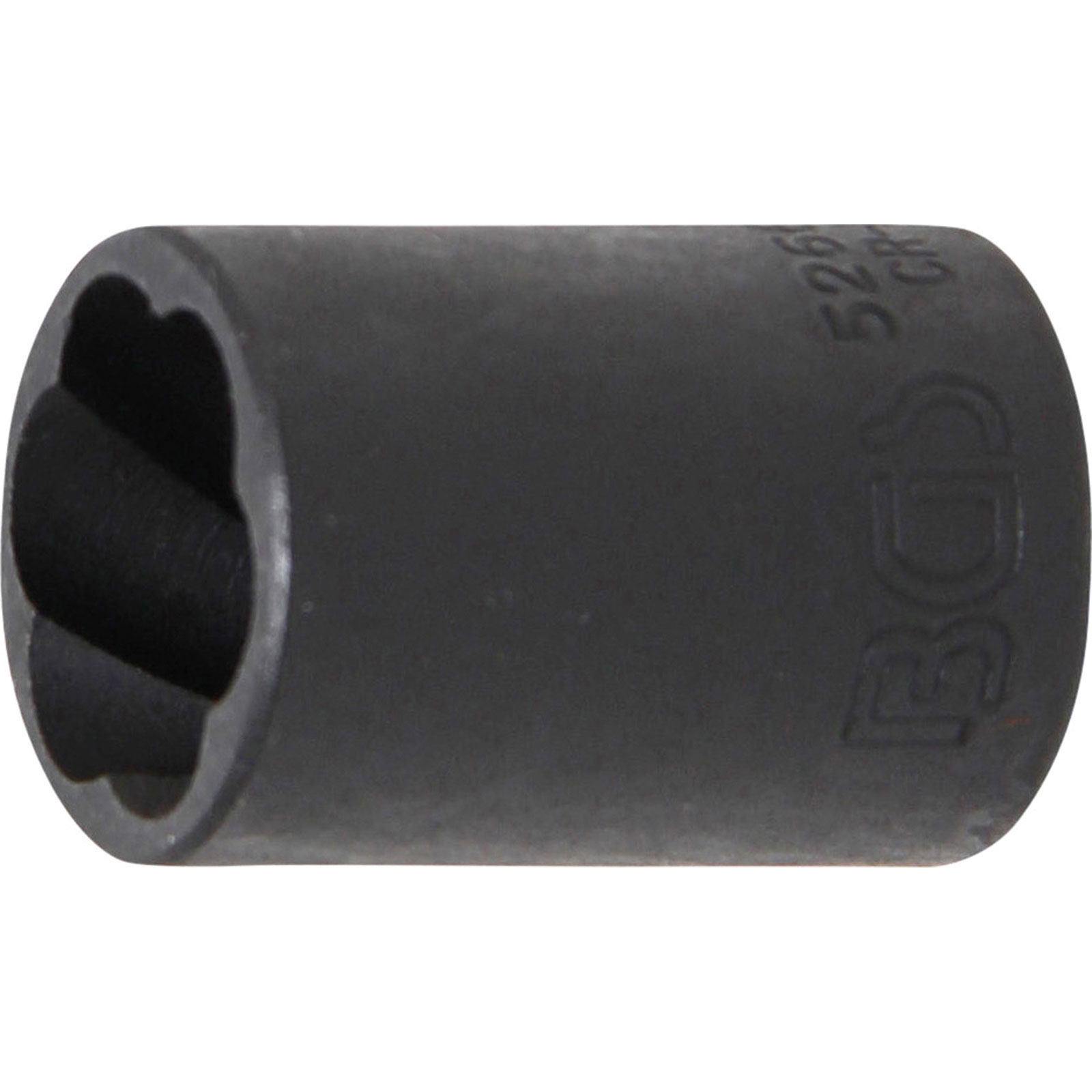 BGS Emporte-pièce à profil hélicoïdal / Extracteur de vis pour douille à entraînement carré femelle 12,5 mm (1/2") SW 17 mm - 5266-17