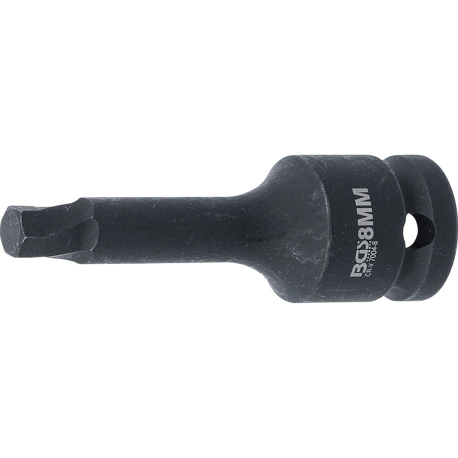 BGS Extracteur de vis à entraînement carré femelle 12,5 mm (1/2") pour hexagone interne endommagé 8 mm - 7004-8