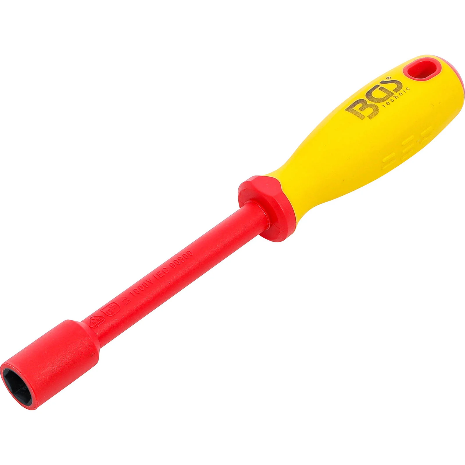 Tournevis BGS à douille VDE pour hexagone SW 13 mm - longueur de lame 125 mm - 71093