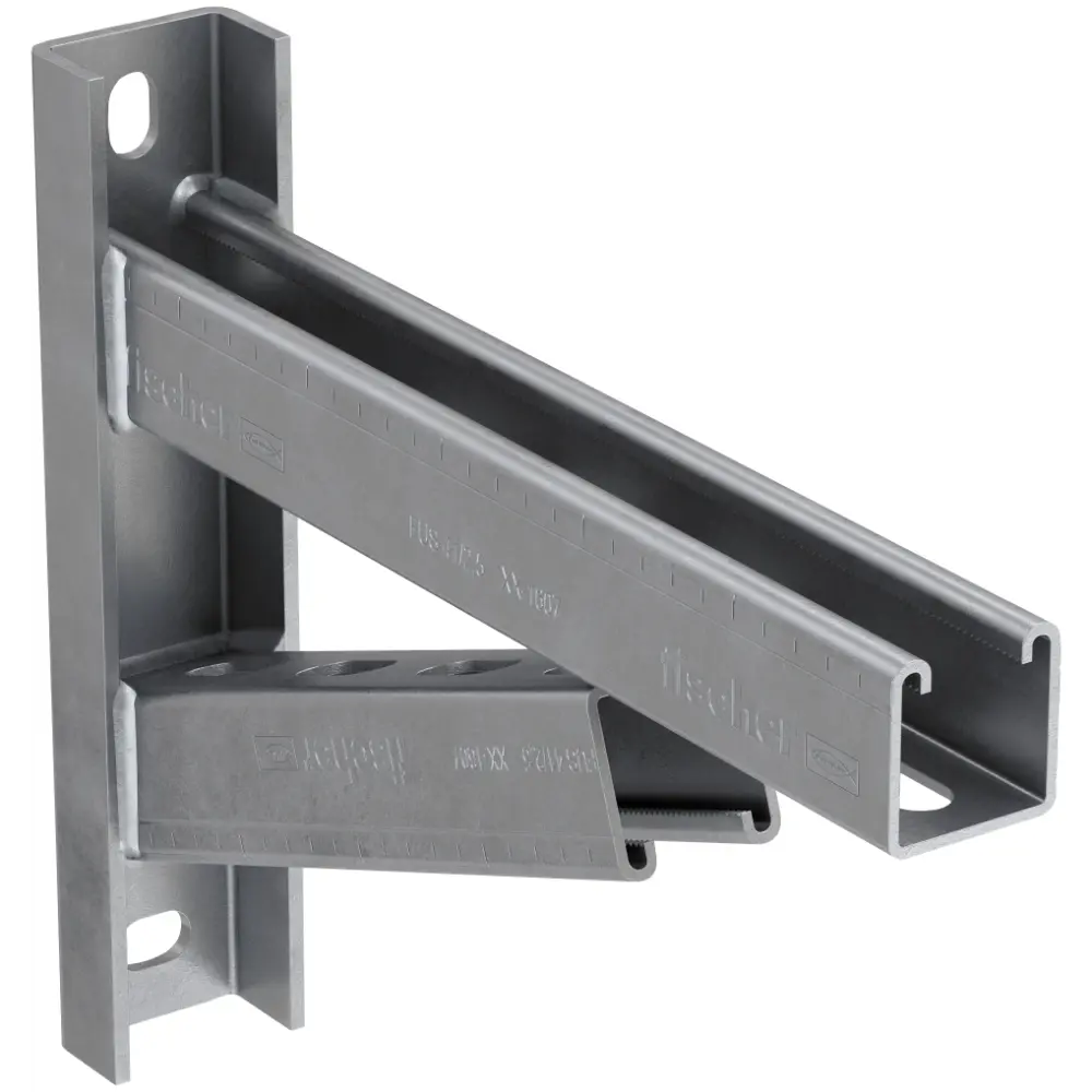 Console de fixation massive FCAM Fischer galvanisée à chaud - 400