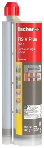 Mortier haute performance fischer FIS V Plus 360 S