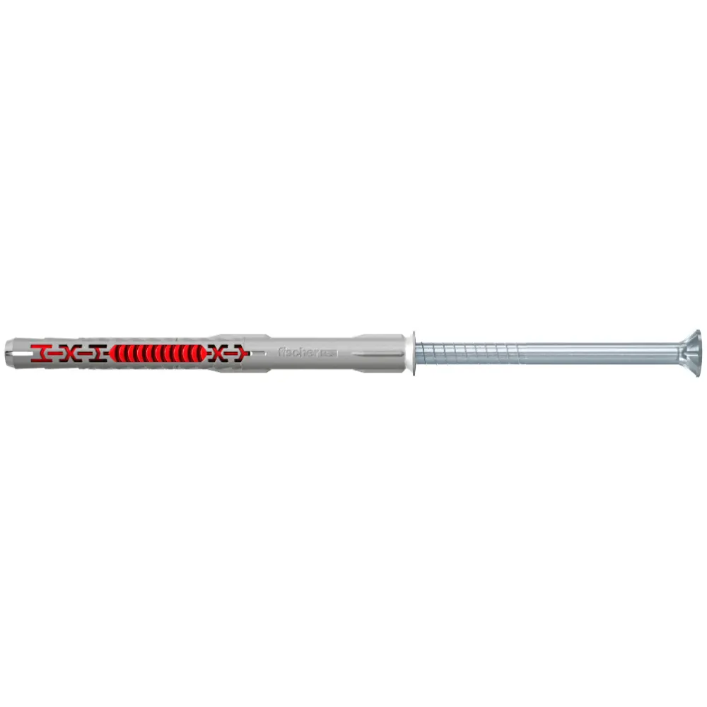 Cheville longue DuoXpand 8x120 T avec vis à tête fraisée Fischer