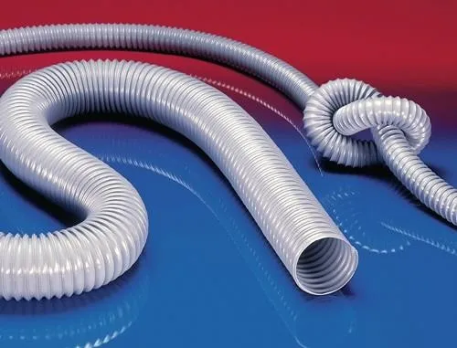 Tuyau d'aspiration et de soufflerie PROTAPE® PVC 310 Norres - Ø int. 100-102 mm, Ø ext. 108 mm, épaisseur paroi 4 mm, L. 5 m - Bobine