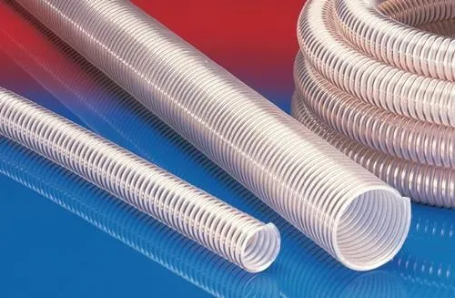 Tuyau souple d'aspiration et de transport Norres AIRDUC® PUR 356 AS, Ø int. 40 mm, Ø ext. 51 mm, épaisseur 5,5 mm, longueur 10 m