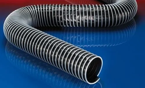 Tuyau profilé à serrage PE Norres ID 450 mm AD 462,00 mm 6 mm L. 3 m