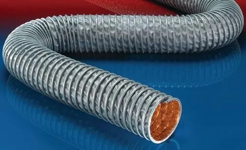 Tuyau d'aspiration et de ventilation Norres CP Kapton® 476 - Ø 315 mm, longueur 6 m
