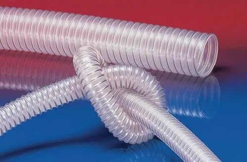Tuyau de transport PU AIRDUC® PUR 350 AS, Ø int. 140 mm, Ø ext. 147 mm, épaisseur 3,5 mm, L. 10 m