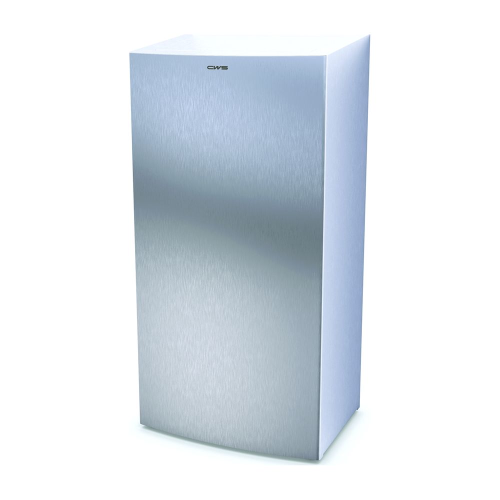 Poubelle en acier inoxydable CWS Paradise, capacité 60 l, HxLxP 740x350x250 mm, Edelstahl