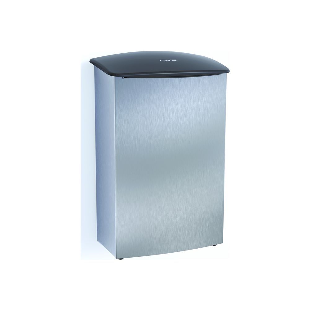CWS Paradise Stainless Steel Ladycare Coverbox sans couvercle, acier inoxydable