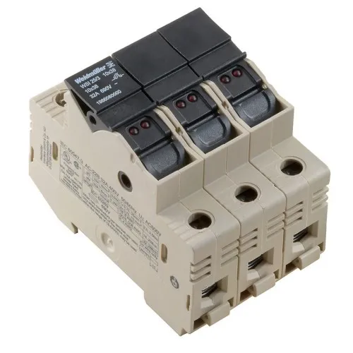 Borne Weidmüller WSI 25/3 10X38/LED