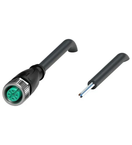 Fiche de câble d'usine Pepperl+Fuchs V15GBK0,3MPURU/0,75