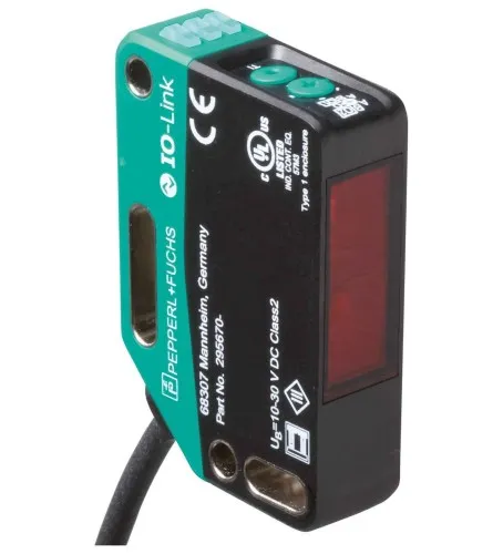 Capteur de distance industriel Pepperl+Fuchs OMT300-R201-2EP-IO-L