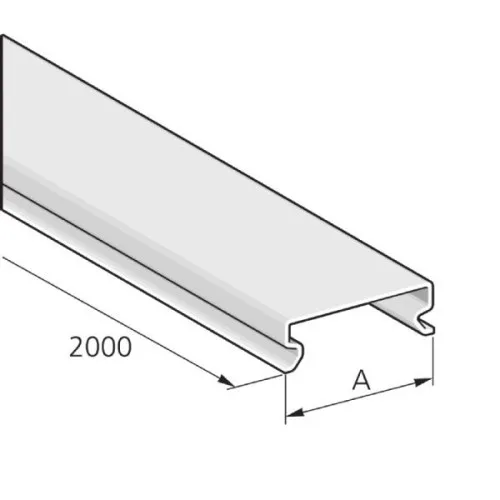 Couvercle de mini-canal Pflitsch PIKD 15