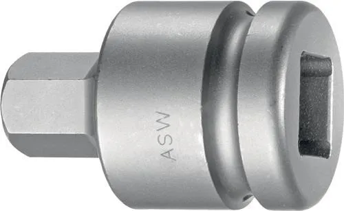 Embout pour visseuse à choc ASW 745 3/4 pouce i6-KT.SW 19 mm L.62 mm