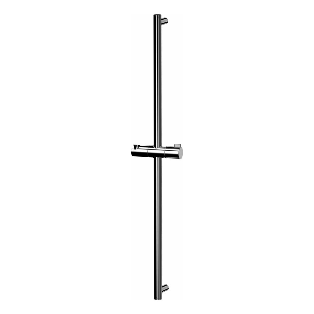 Barre de douche TOTO avec support de pommeau, diamètre 24 mm, chromé, fixation murale, laiton chromé
