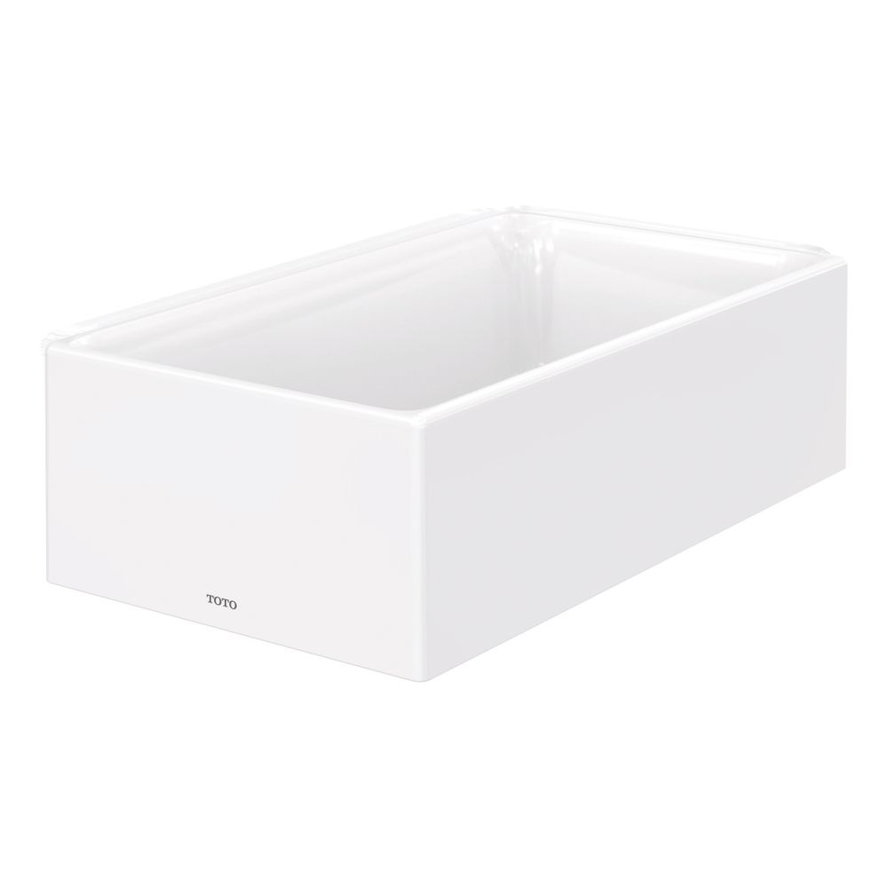 TOTO Lavabo d'angle sur meuble CS, largeur 400mm, montage sur meuble, sans trou de robinetterie, sans trop-plein, céramique Cefiontect, blanc