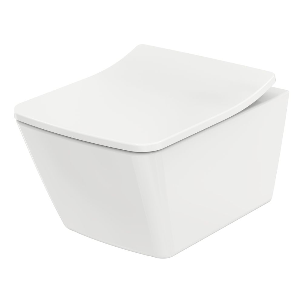 TOTO WC suspendu à chasse profonde SP, sans rebord, fixation révisée, chasse Tornado, céramique Cefiontect, blanc