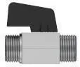 Mini-robinet à tournant sphérique TOTO 3/8" pour Washlet avec utilisation du kit de construction fine TECEprofil pour une simple coupure d'eau, SP515011B