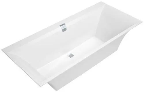 Villeroy & Boch Baignoire Squaro Edge 12 1800x800x475mm Duo Rectangulaire Blanc Alpin