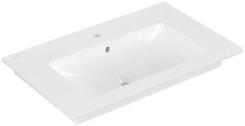 Lavabo sous meuble Villeroy & Boch Venticello 41048L 800x500x165mm rectangulaire blanc Alpin