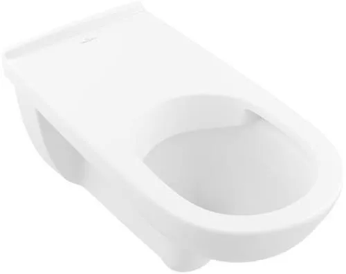 Villeroy & Boch Tiefspül-WC ViCare R2 360x700x344mm Oval mural sortie horizontale chasse directe, Blanc Alpin CeramicPlus